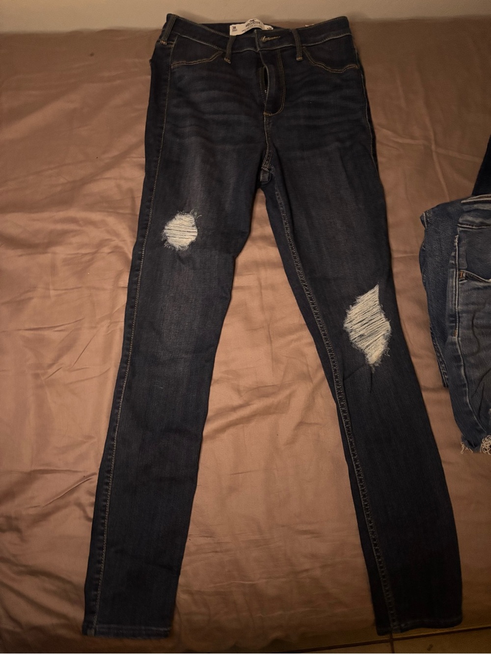 Hollister curvy high rise jeggings